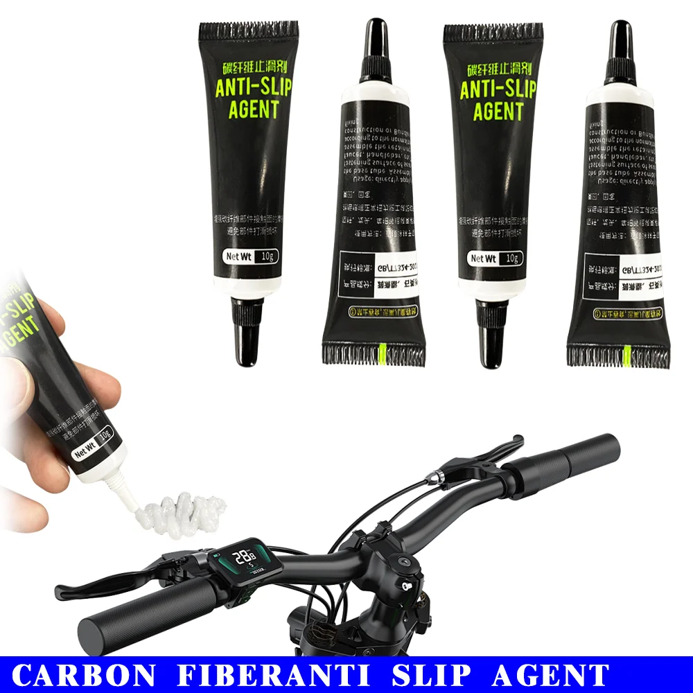 Edelweiss Stem Cell - Carbon Fiber Anti-slip Agent Bike Handbars