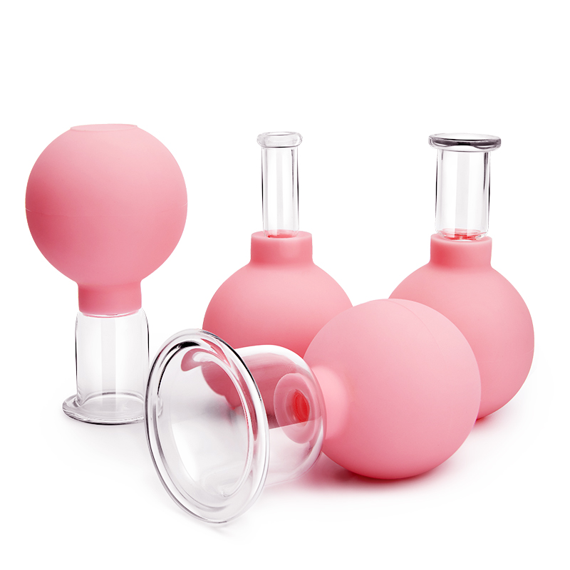 Luxury Skincare Tools - Lymphatic Drainage Face Guasha Rubber Cupping