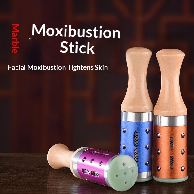 Luxury Skincare Tools - 1 Set Jade Moxibustion Stick With