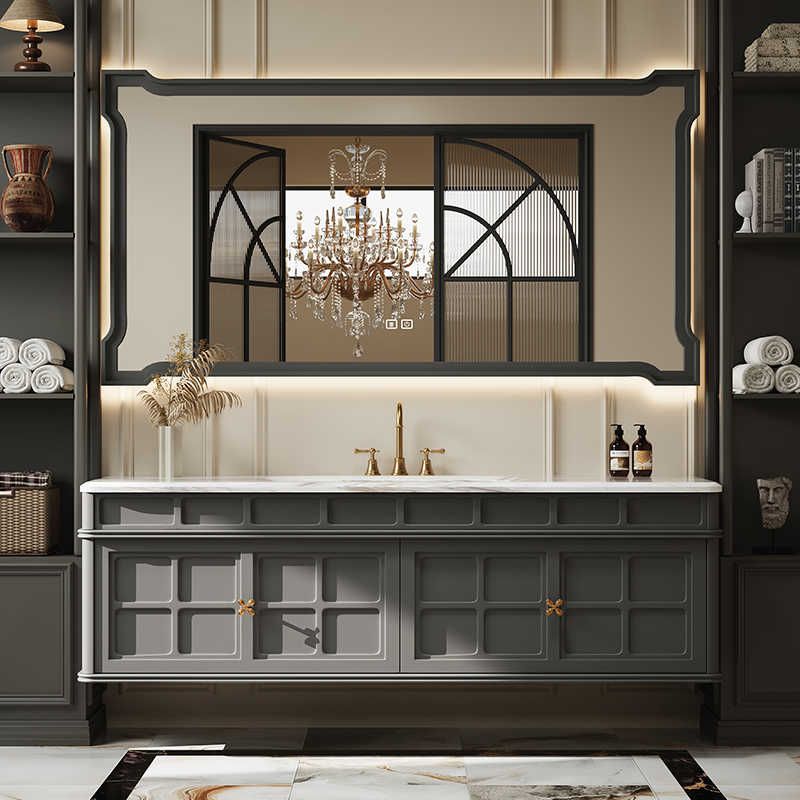 French Retro Bathroom Cabinet  - Luxury Skincare & Spa 评论和价格