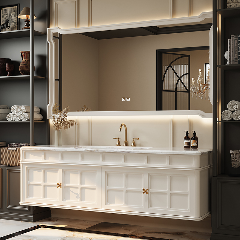 French Retro Bathroom Cabinet  - Luxury Skincare & Spa 评论和价格