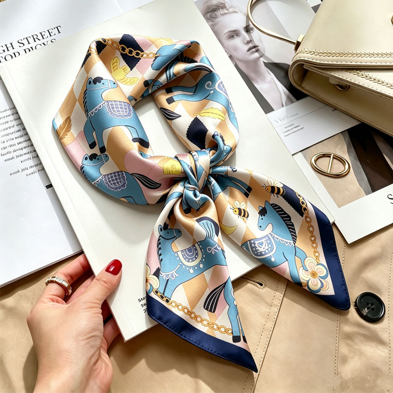 Ladies Handkerchiefs Hair Silk - Luxury Skincare Headband 评论和价格