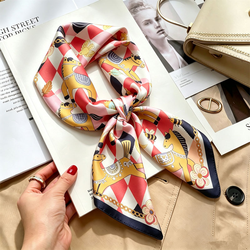Ladies Handkerchiefs Hair Silk - Luxury Skincare Headband 评论和价格
