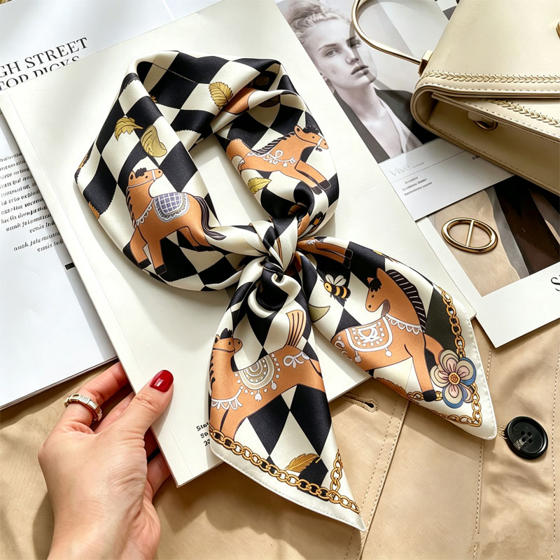 Ladies Handkerchiefs Hair Silk - Luxury Skincare Headband 评论和价格
