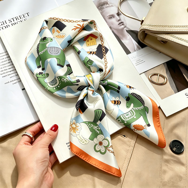 Ladies Handkerchiefs Hair Silk - Luxury Skincare Headband 评论和价格