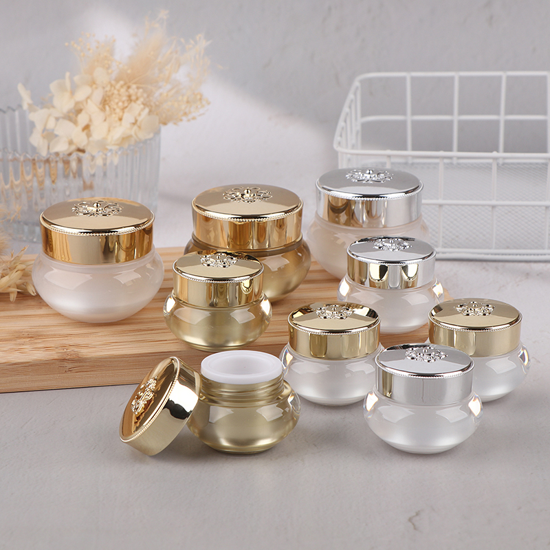 Acrylic Empty Travel Cream Jar - Luxury Skincare & Spa 评论和价格