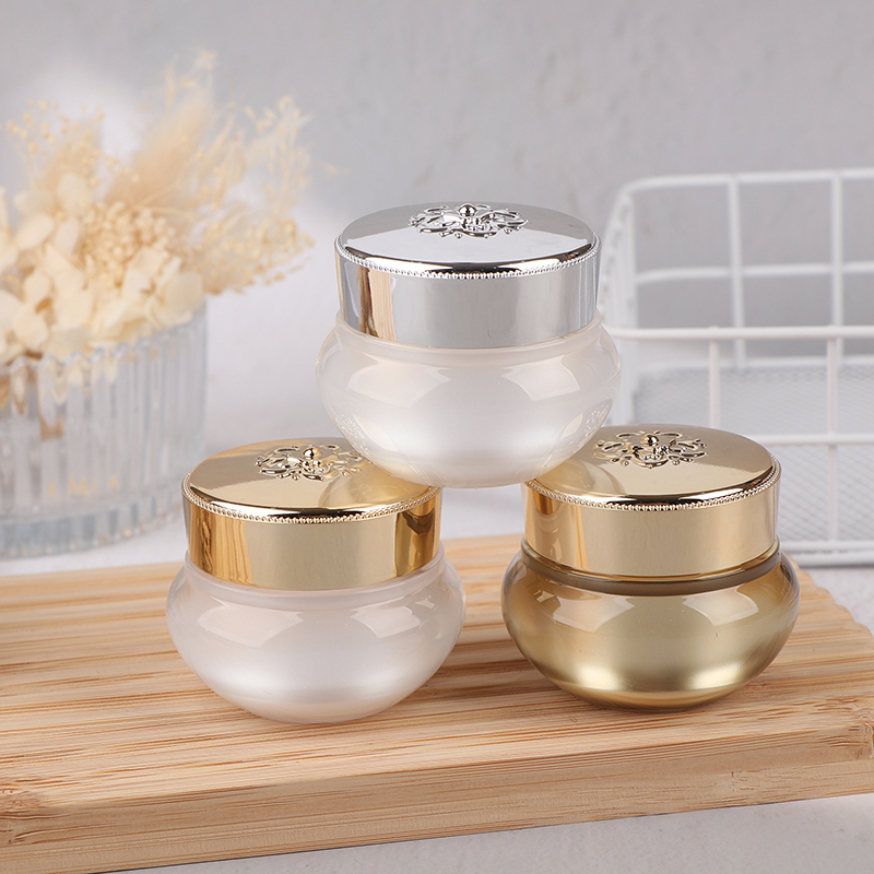 Acrylic Empty Travel Cream Jar - Luxury Skincare & Spa 评论和价格