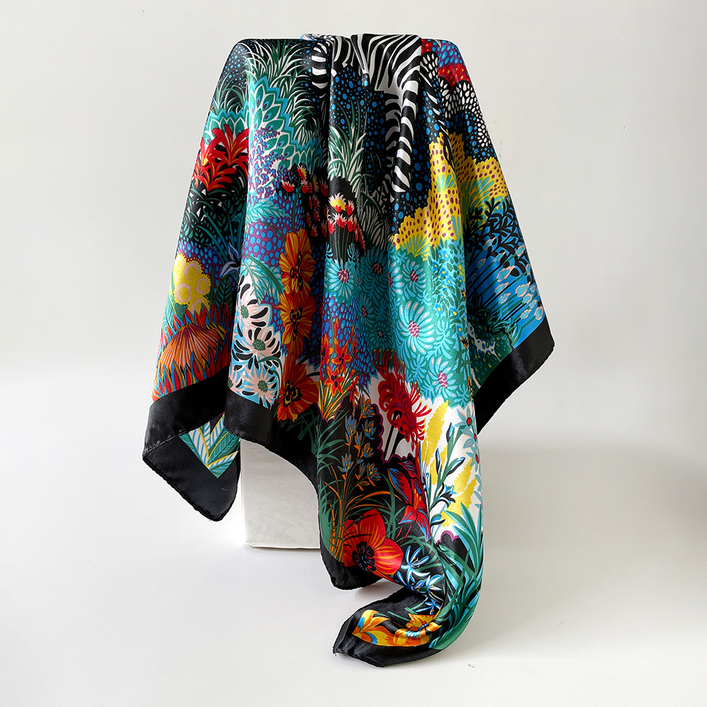 Square Silk Scarf Women Luxury - Luxury Skincare Headband 评论和价格