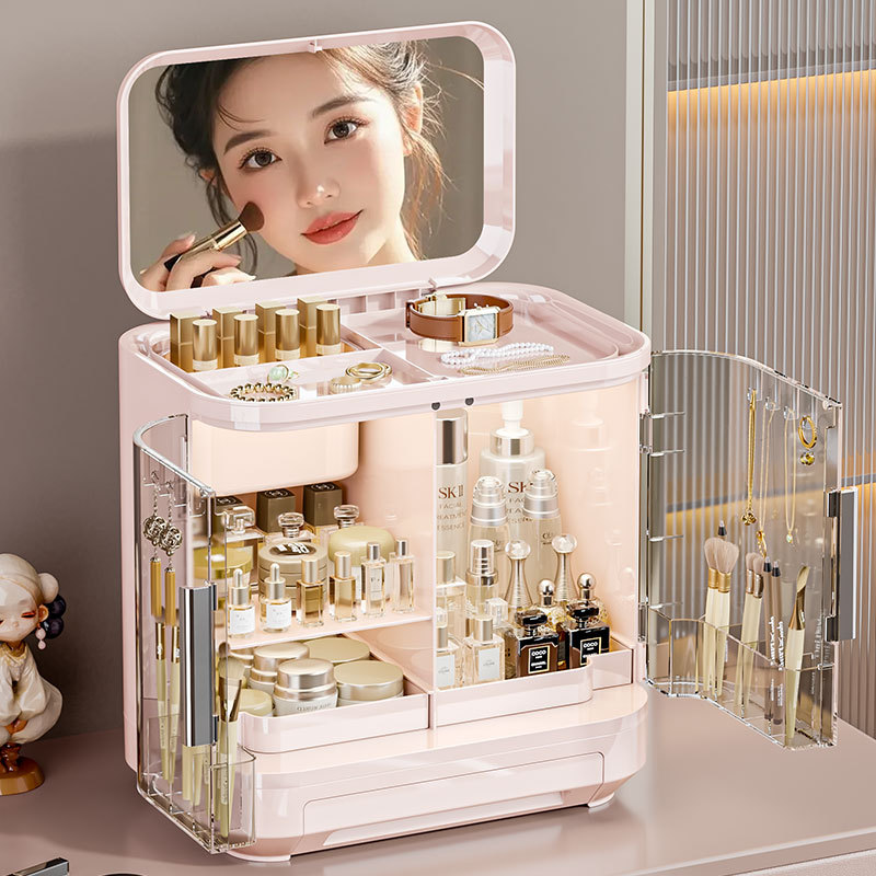 Cosmetics Storage Box with Mir - Luxury Skincare Tools 评论和价格