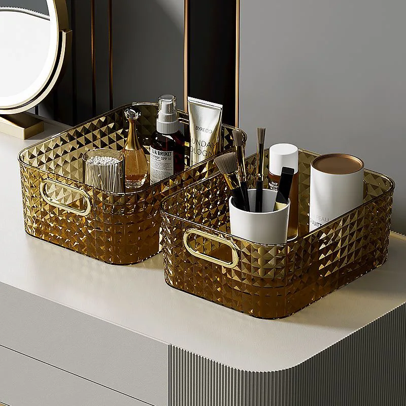 Desktop Cosmetics Storage Box  - Luxury Skincare Tools 评论和价格