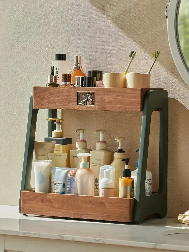 Desktop double-layer cosmetic  - Luxury Skincare Tools 评论和价格
