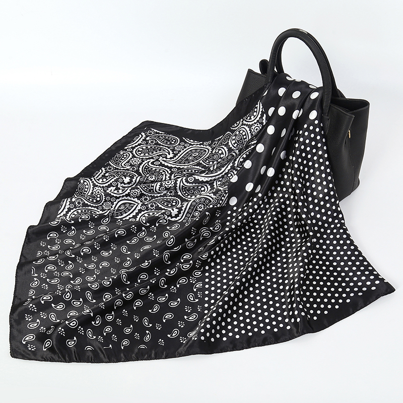 Handkerchiefs Hair Silk Scarf  - Luxury Skincare Headband 评论和价格