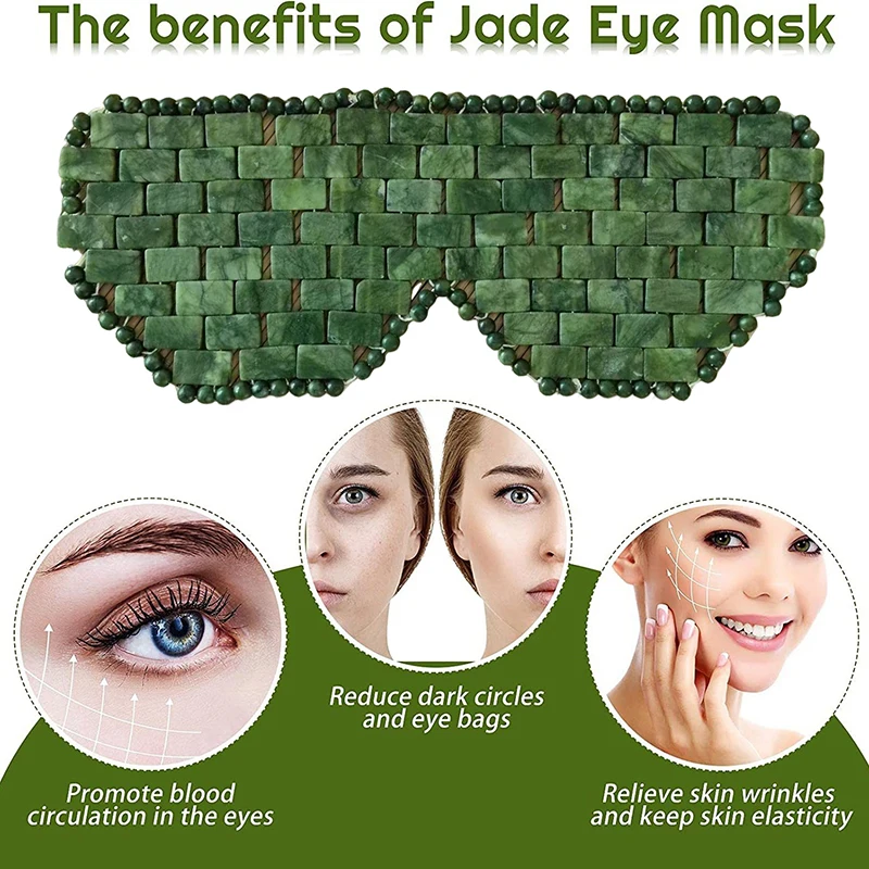 Facial Cooling Mask Jade Eye M - Luxury Skincare Tools 评论和价格
