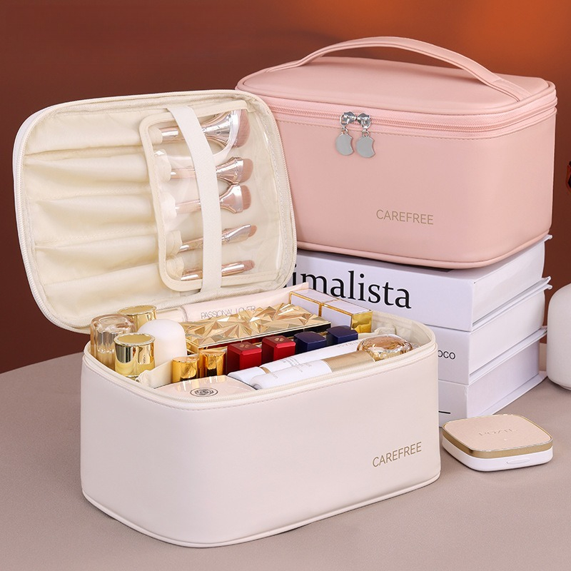 Luxury PU Makeup Bag for Women - Luxury Skincare Women 评论和价格