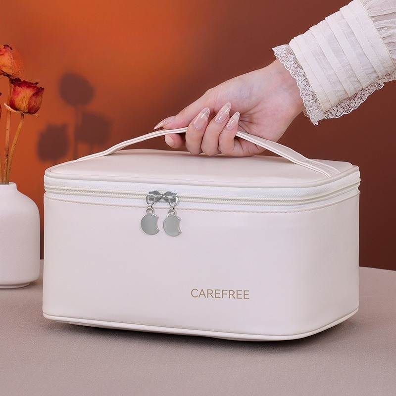 Luxury PU Makeup Bag for Women - Luxury Skincare Women 评论和价格