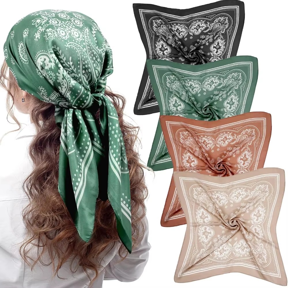 Luxury Brand Silk Square Paisl - Luxury Skincare Headband 评论和价格