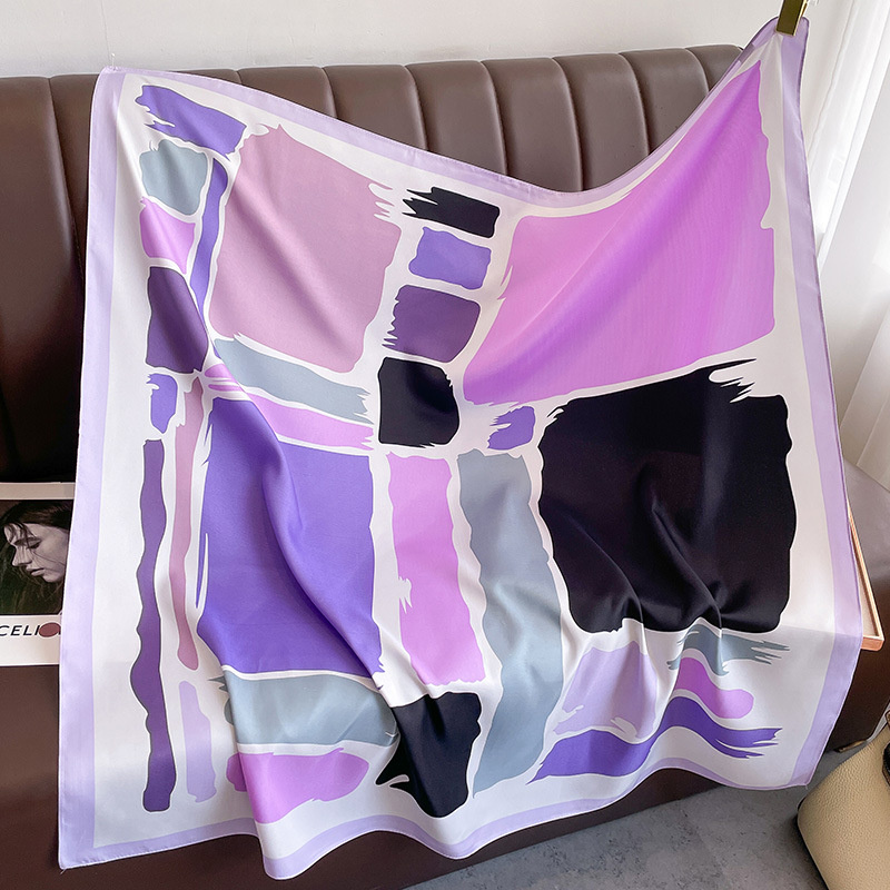 90*90cm Luxury Brand Silk Squa - Luxury Skincare Headband 评论和价格