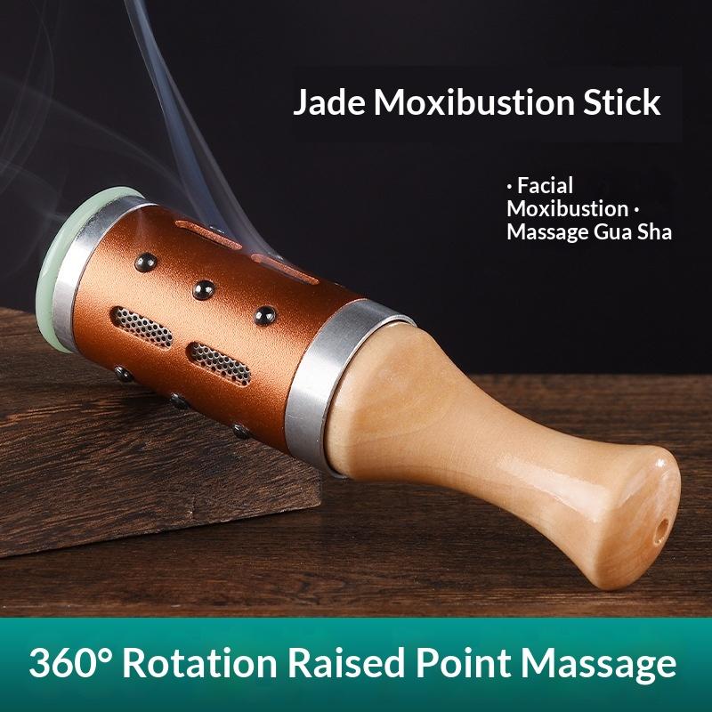 1 Set Jade Moxibustion Stick W - Luxury Skincare Tools 评论和价格
