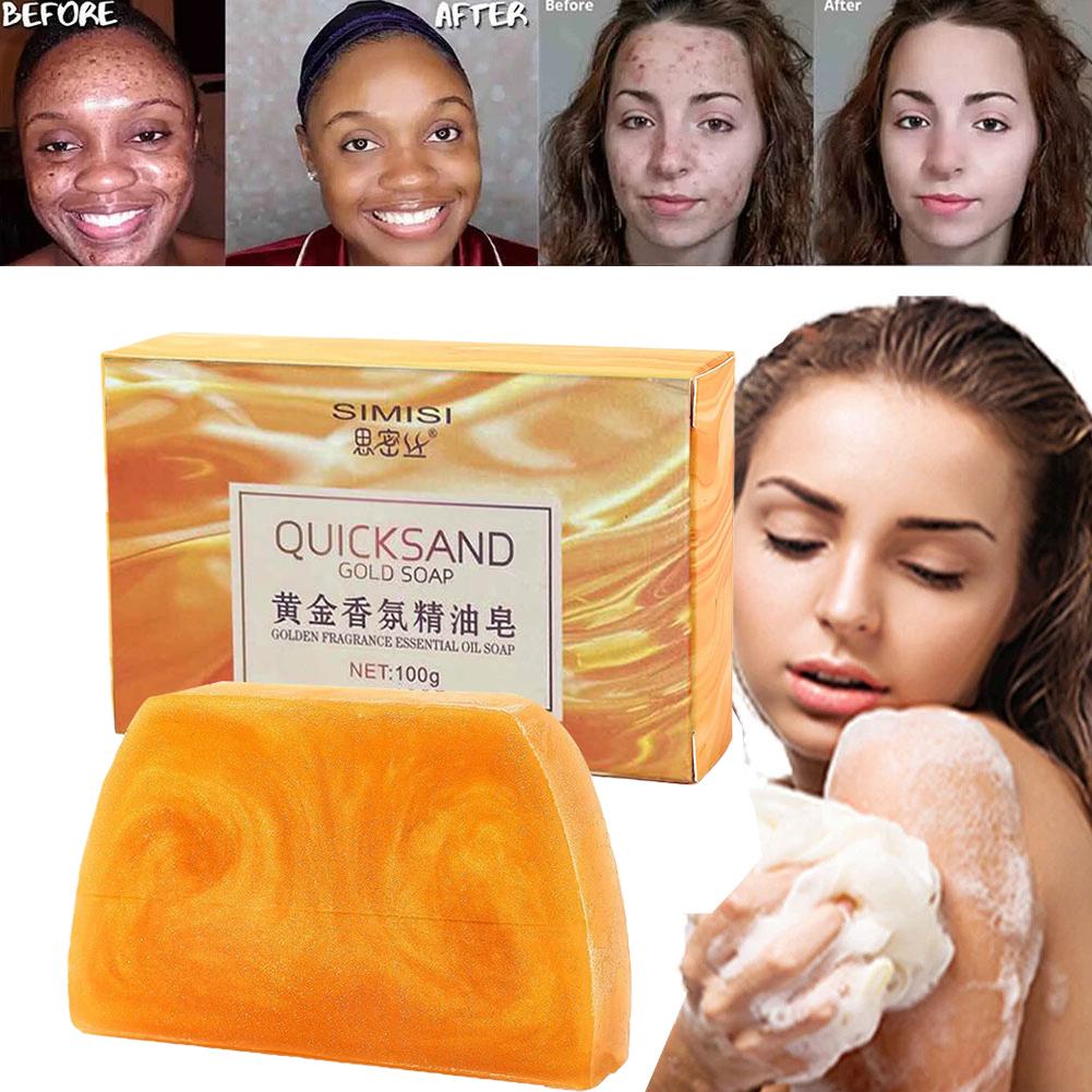 Handmade Gold Soap Trapezoidal - Luxury Skincare & Spa 评论和价格