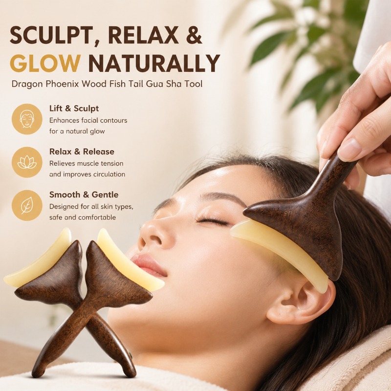 Multi-functional Facial Gua Sh - Luxury Skincare Tools 评论和价格