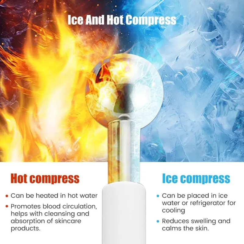 Stainless Steel Ice Globes Coo - Luxury Skincare Tools 评论和价格
