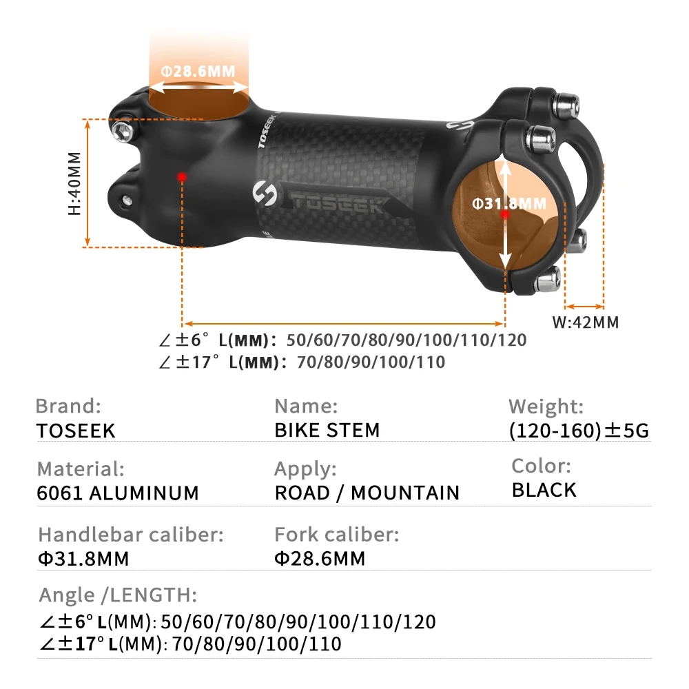 TOSEEK Bicycle Stem Road MTB B - Edelweiss Stem Cell 评论和价格
